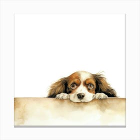 Spaniel Sussex Canvas Print