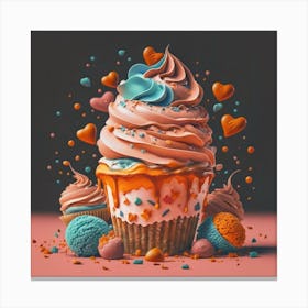 Cupcakes Canvas Print