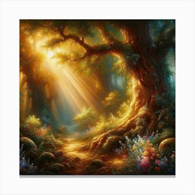 Fairytale Forest 2 Canvas Print