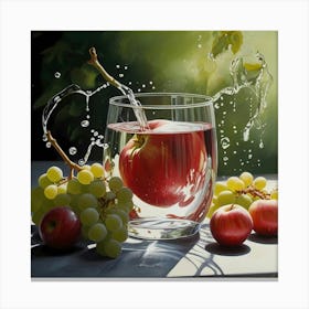 Refreshing Still Life Compos Canvas Print