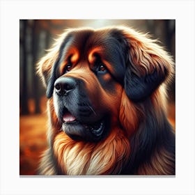 Pet Dog Canvas Print