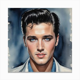 Timeless Charisma Elvis Presley Canvas Print