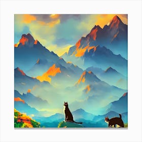 Blue Canvas Print