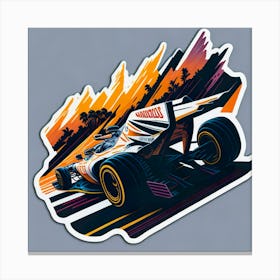 Artwork Graphic Formula1 (90) Canvas Print