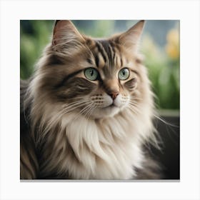 Coon Cat 6 Canvas Print