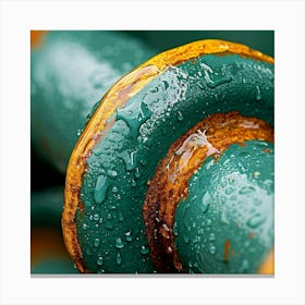 Close Up Of Rusty Pipe Canvas Print