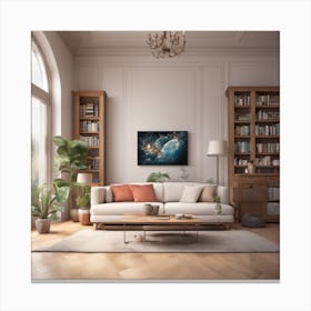 Living Room Canvas Print