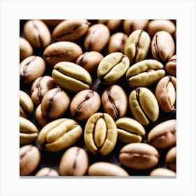 Coffee Beans 258 Canvas Print