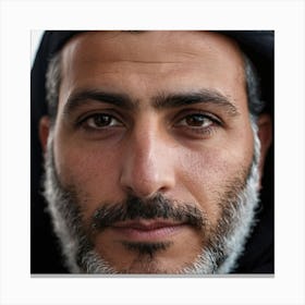 Portrait Of A Syrian Man Canvas Print