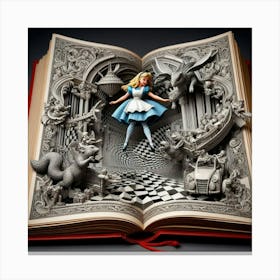 Alice In Wonderland 21 Canvas Print