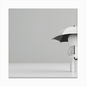 Umbrella Stock Videos & Royalty-Free Footage Canvas Print