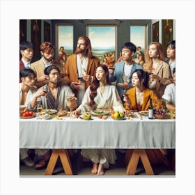 Last Supper Canvas Print