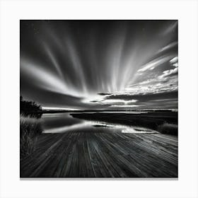 Black And White Photo 2 Canvas Print