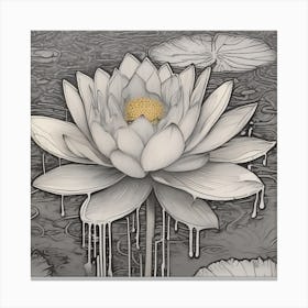 Empty Lotus Canvas Print