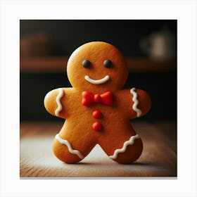Gingerbread Man 6 Canvas Print