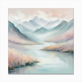 Mountain Landscape 6 Canvas Print