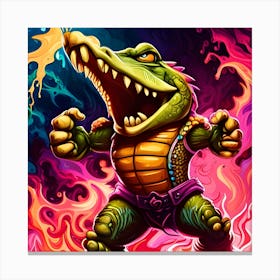 Alligator 1 Canvas Print