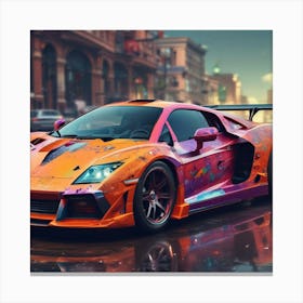 Need For Speed 76 Canvas Print