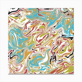 Abstract Swirls Canvas Print