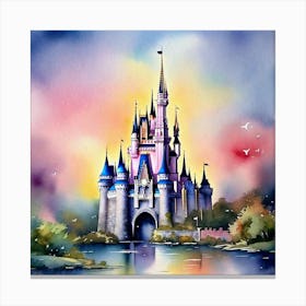 Cinderella Castle 45 Canvas Print