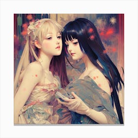 Sisters1 Canvas Print