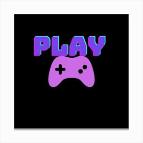 Play Logo 1 Canvas Print