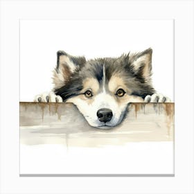 Husky Dog 3 Canvas Print