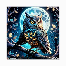 Nightcap Owl 3 Canvas Print