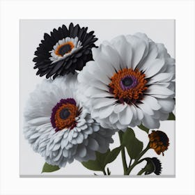 Gerbera Daisies myluckycharm Canvas Print