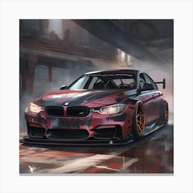 Bmw M3 Canvas Print