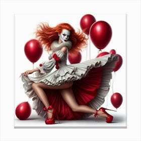 Pennywise 2 Canvas Print