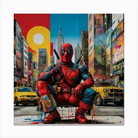 Deadpool Canvas Print