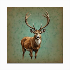 Deer! 14 Canvas Print