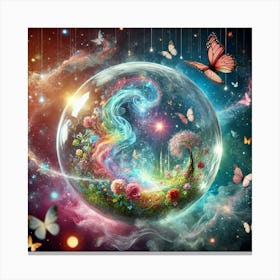 Sphere Of Life 1 Canvas Print