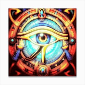 Eye of Horus Canvas Print