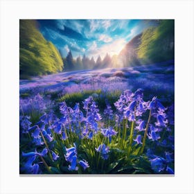 Bluebells Canvas Print