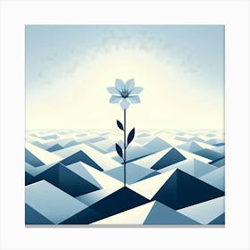 Flower In The Sky Canvas Print