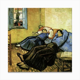 The Siesta La Siesta Vincent Van Gogh 2 Canvas Print