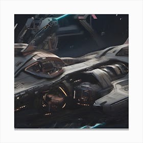 Spaceship 7 Canvas Print