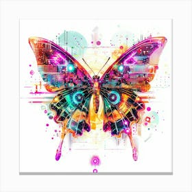 Butterfly - Digital Art Canvas Print