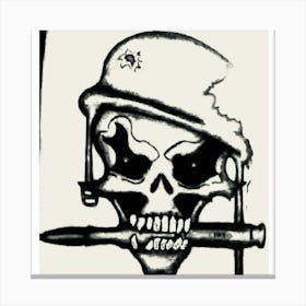 Skull And Crossbones 1 Canvas Print