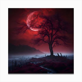 Full Moon Canvas Print