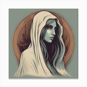 Ghost Woman Canvas Print