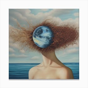 'The Earth' Canvas Print