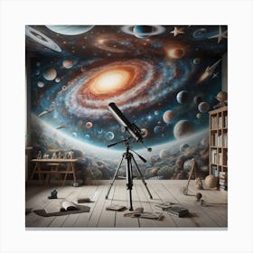 Astronomy Mural Canvas Print
