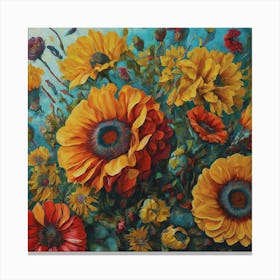 Sunflowers 9 Canvas Print