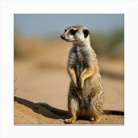 Meerkat Canvas Print