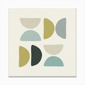 Geometric Shapes 6 2 Canvas Print