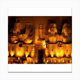 Egyptian Temple 43 Canvas Print