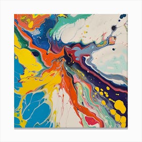 Abstract Painting 6 Canvas Print